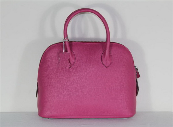 High Quality Replica Hermes Bolide Togo Leather Tote Bag Peach 1923 - Click Image to Close